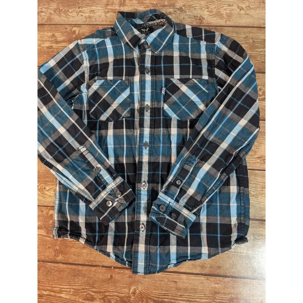 Lot Of 3 Button Down Boys Size Small Shirts Ralph Lauren Shawn White Calvin Klei